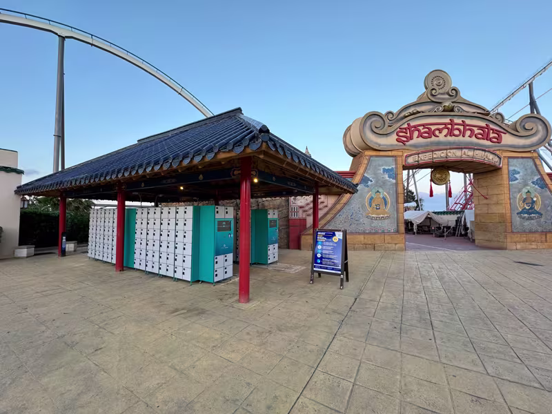 Taquillas inteligentes en PortAventura World