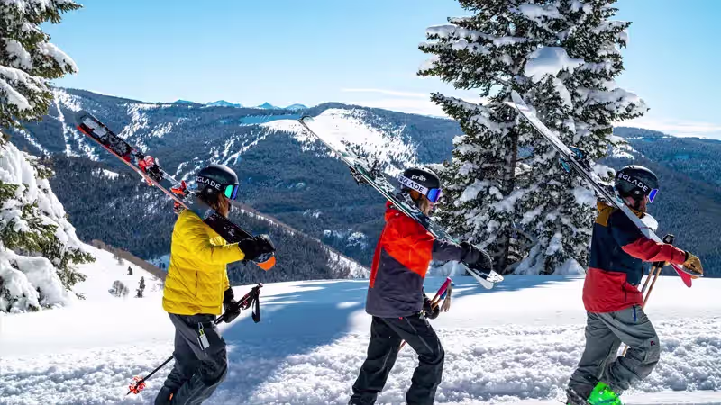 Lockers inteligentes VACWAY en entorno de nieve